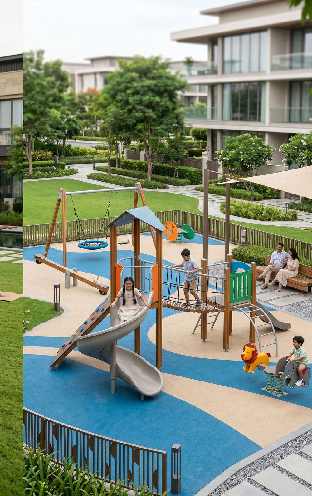 Kids play area